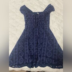 Flattering Navy Dress